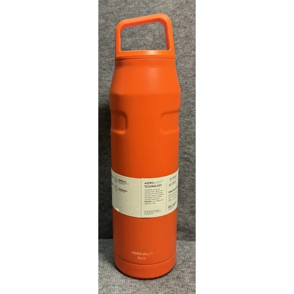 STANLEY Aerolight IceFlow Bottle Cap and Carry Wide Mouth 36 oz Tigerlily Orange - Picture 2 of 7